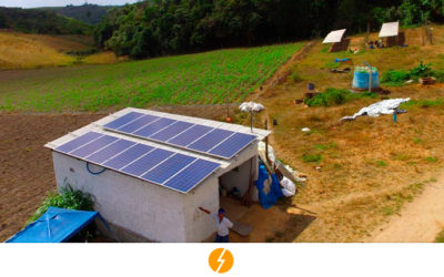 Placa solar é alternativa para alto custo da energia no meio rural